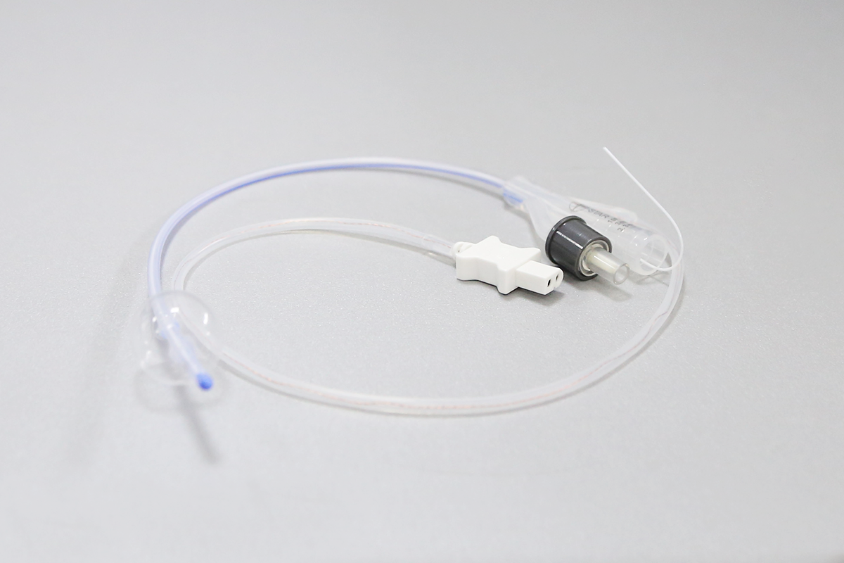 一次性使用硅膠測(cè)溫導(dǎo)尿管（雙腔兒童）